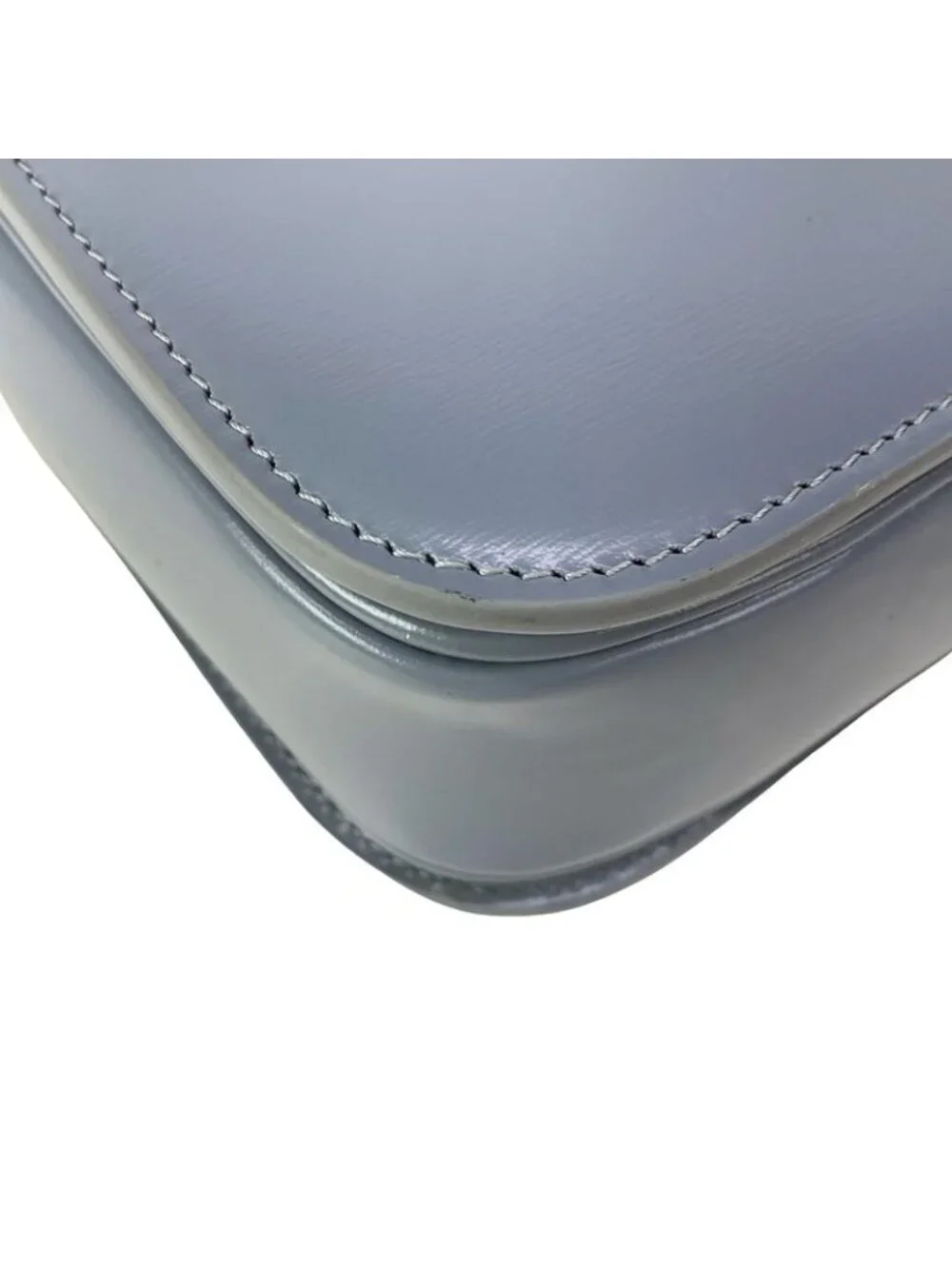 Celine Shoulder Bag Triomphe Blue Gray - Picture 6 of 16